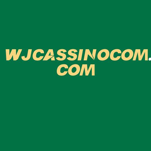 Logo da WJCASSINOCOM